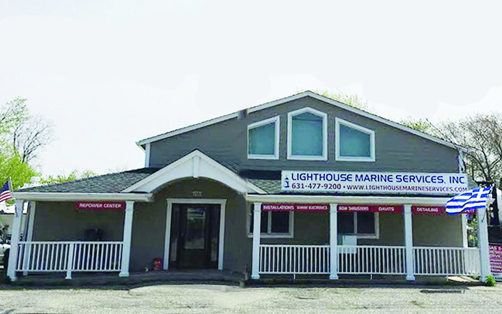 Lighthouse Marine facility in Greenport