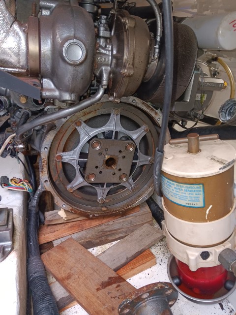Marine engine service